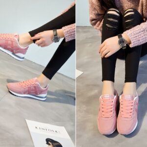 Korean version of the spring new women's shoes sports shoes women's running shoes Harajuku wild casual shoes students ulzzang shoes
