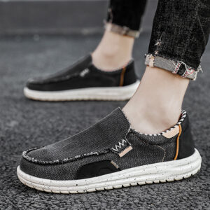 Breathable One-step Lazy Lightweight Men's Shoes Hiking Peas Shoes